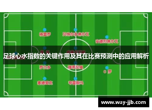 足球心水指数的关键作用及其在比赛预测中的应用解析